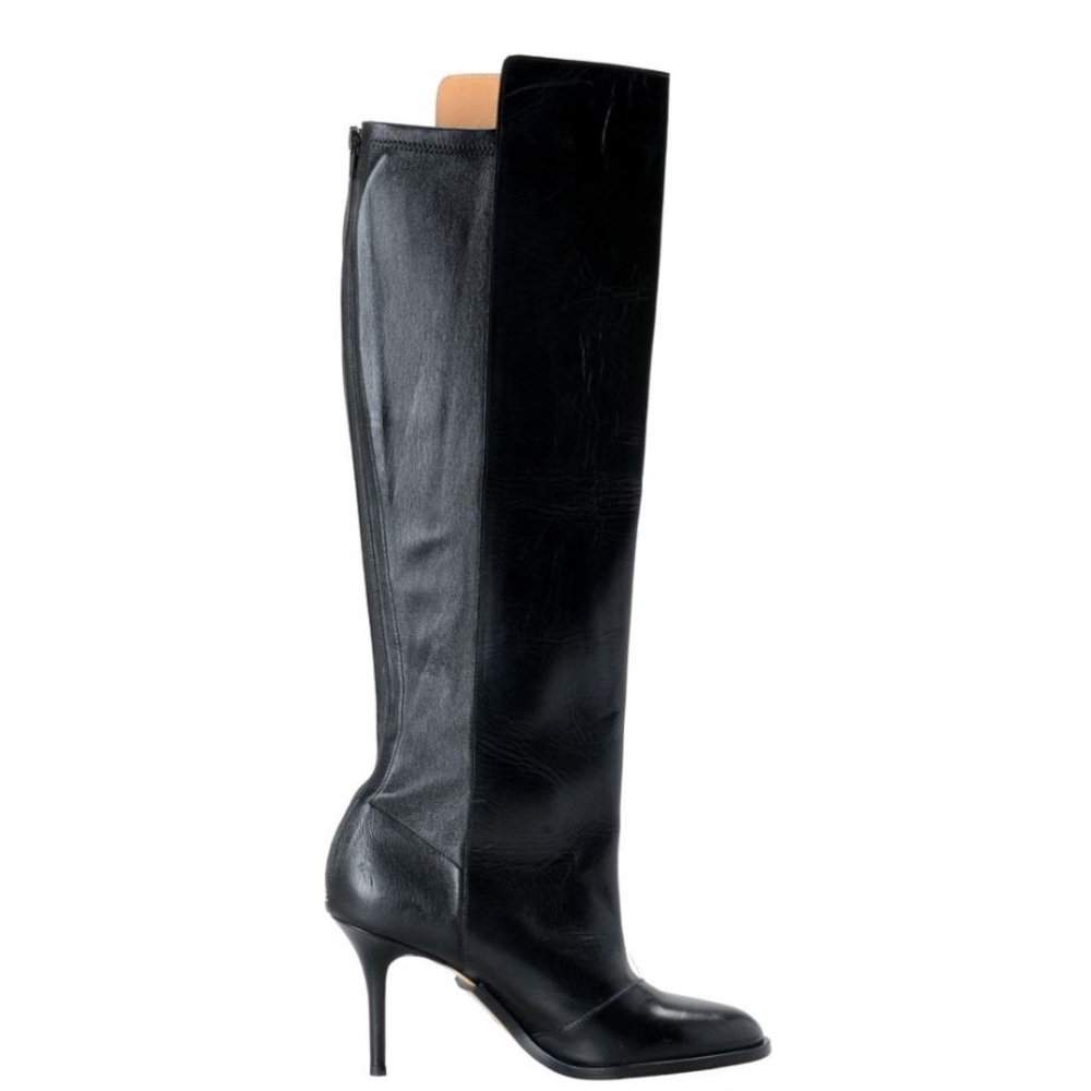 Maison Martin Margiela 22 Paneled Mid-Calf Boots - Picture 2 of 13